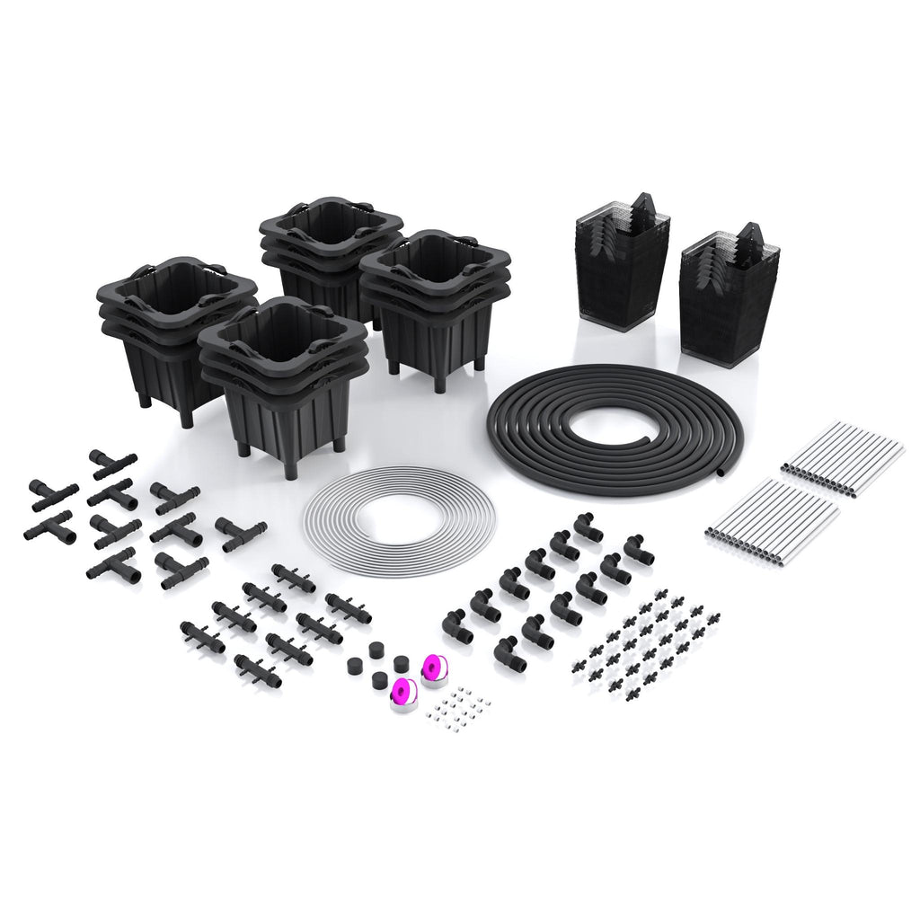 1 Gallon Black Hydroponic Growing Systems For Plants