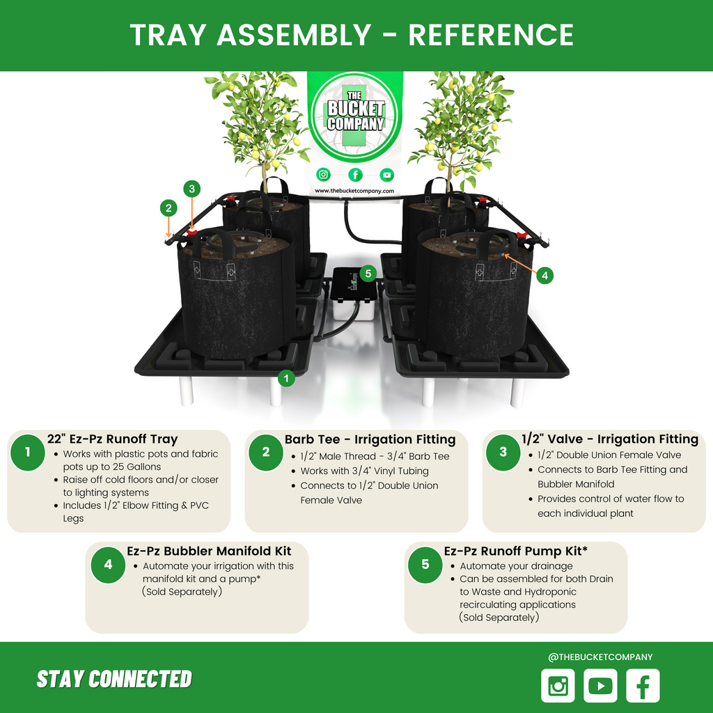 Tray Bundle for plants and vegetables