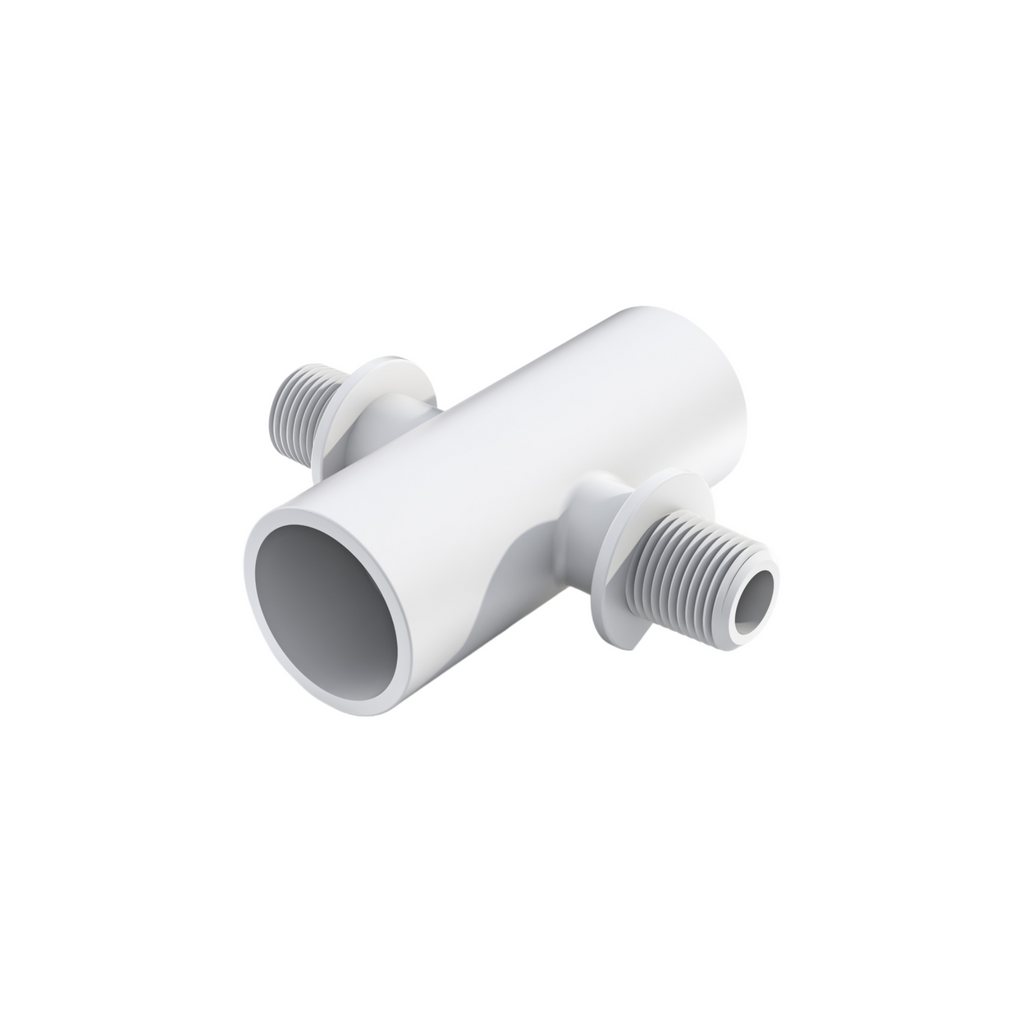1/2" Male Thread to 1/2" Male Thread to 1" PVC Slip Fitting
