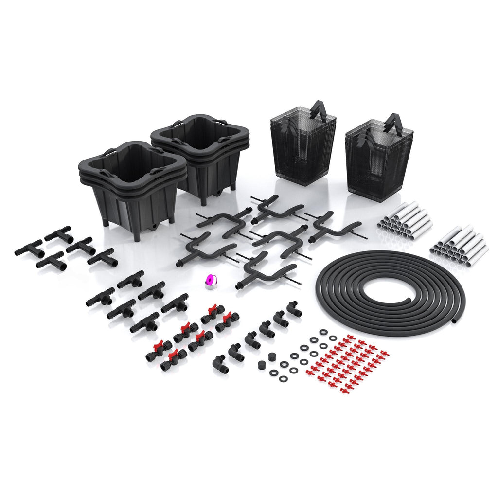 3 Gallon Black Hydroponic Growing System