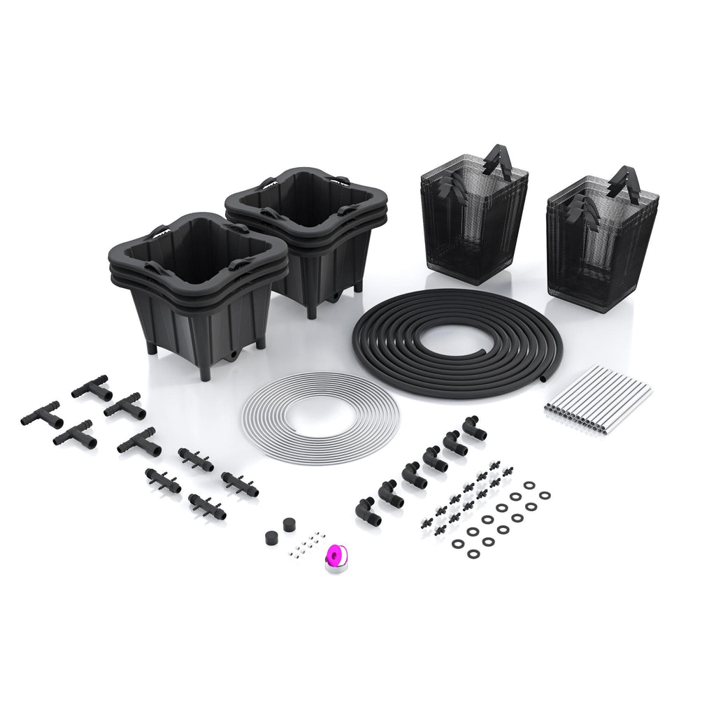 3 Gallon Black Bucket Hydroponic Growing System