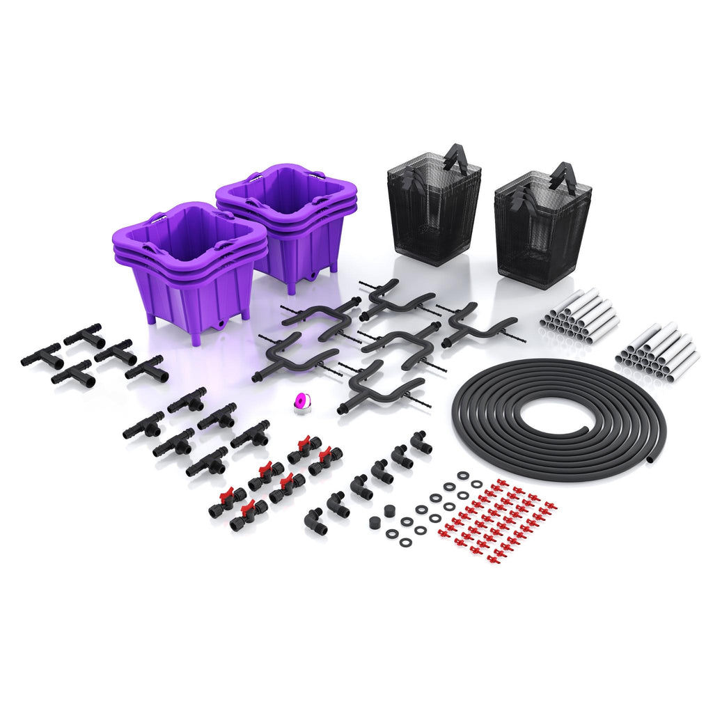 3 Gallon Purple Hydroponic Growing System