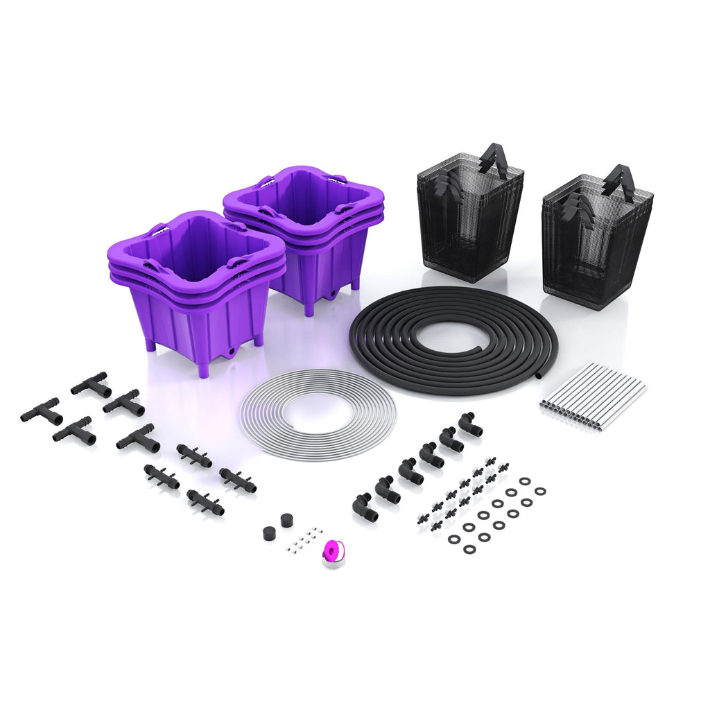 3 Gallon Purple Bucket Hydroponic Growing System