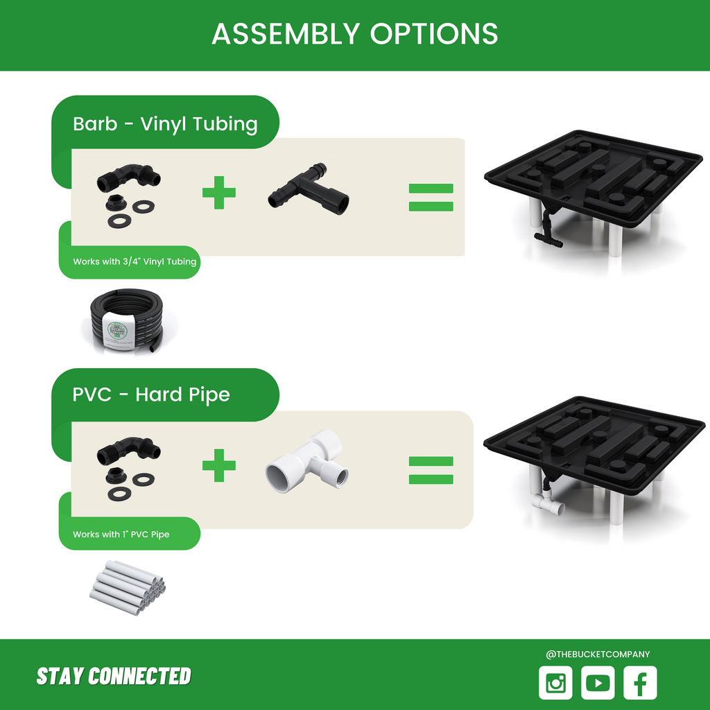 Large Plant Drain Tray Assembly