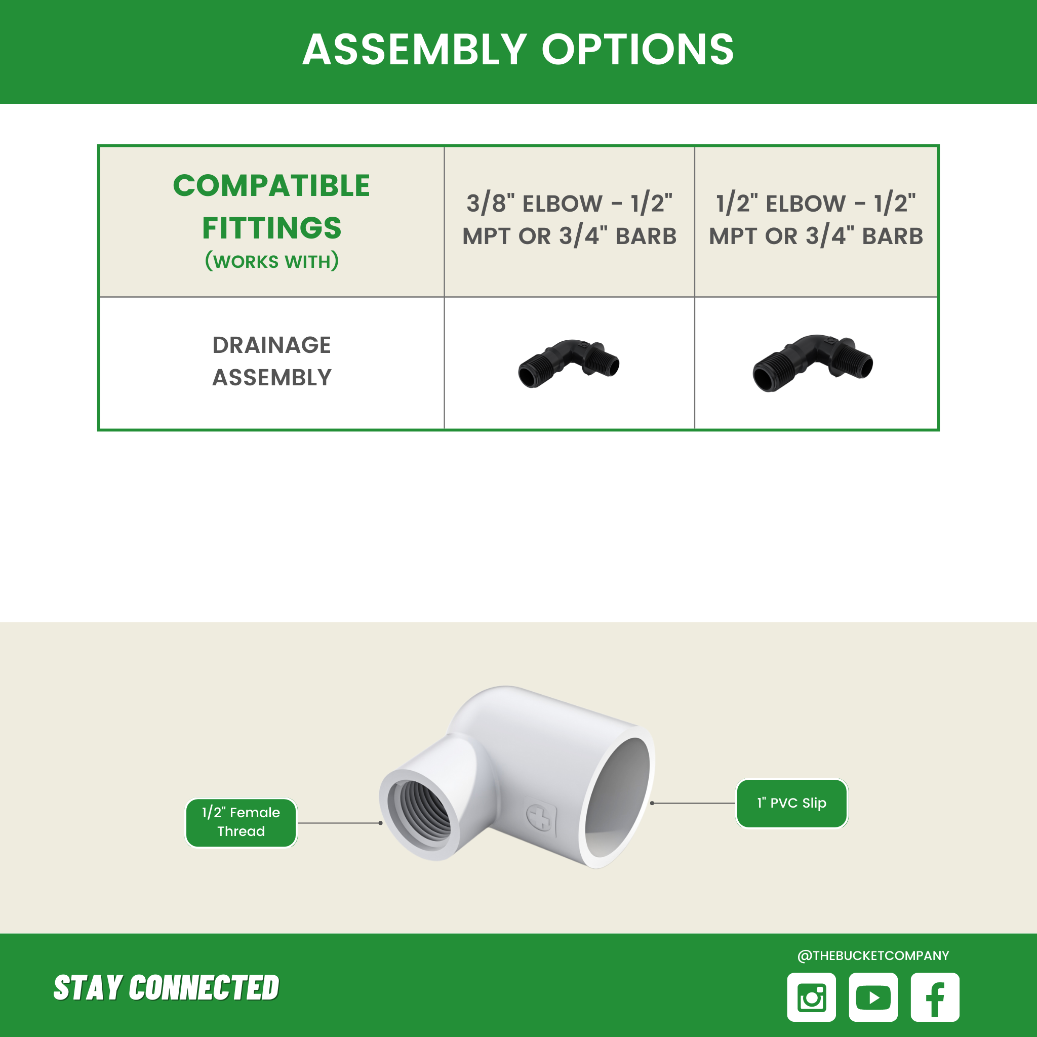 Half Inch Pvc Support 1/2